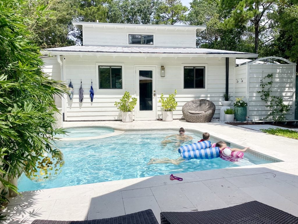 New Pool Shot With Family 1