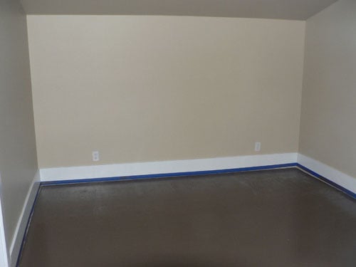 how-to-paint-a-wood-floor How To Paint A Wood Floor