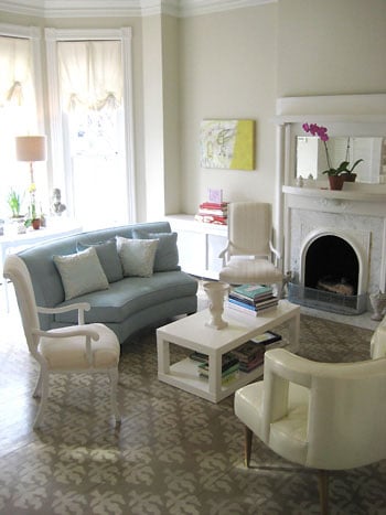 living-room-parlor-domino-magazine-stenciled-painted-wood-floors living-room-parlor-domino-magazine-stenciled-painted-wood-floors