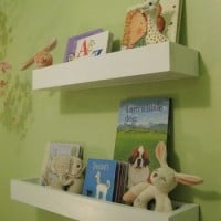 How To Make Wall Shelves For Books In The Nursery