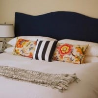 An Arched DIY Headboard