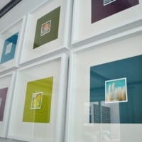 Turning Note Cards Into Wall Art