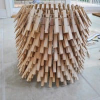 How To Make A Clothespin Chandelier