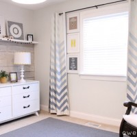 A Peaceful Gray & White Nursery
