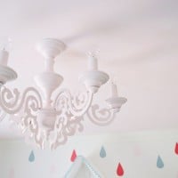 How To Spray Paint A Brass Chandelier