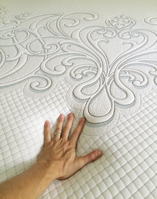foam mattress review sealy posturepedic hybrid foam coil
