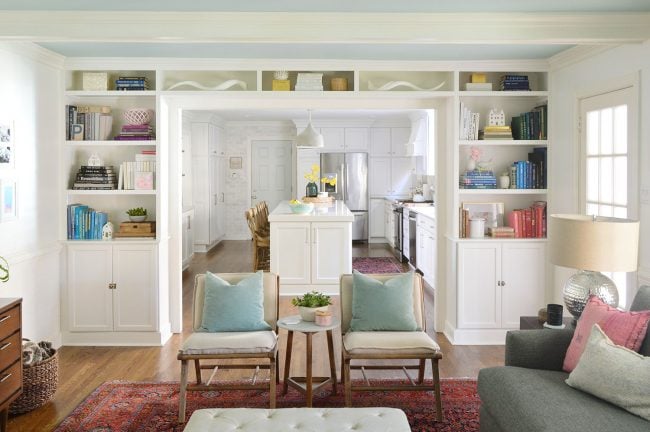 Living Room Update Horizontal To Kitchen