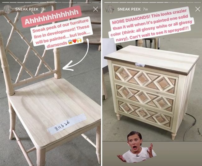 Ep106 Furniture Line Sneek Peek