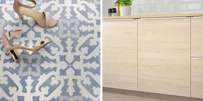 Ep111 Duplex Kitchen Askersund Cabinets Blue Tile