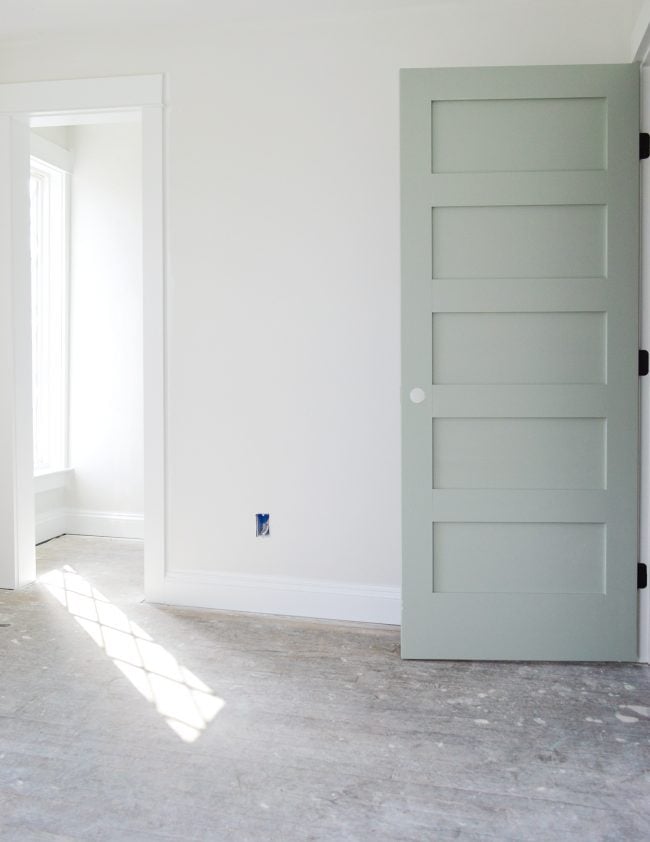 Duplex Blue Doors Upstairs Diamond Window