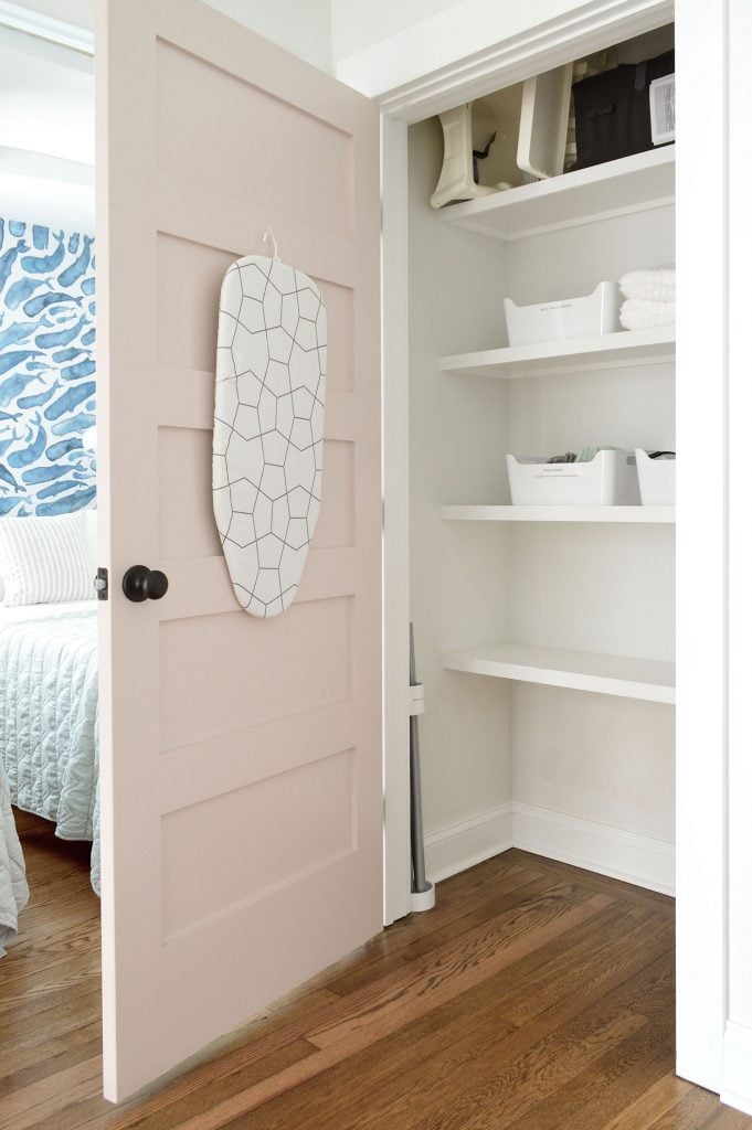 Duplex Hallway Linen Closet Open Organization