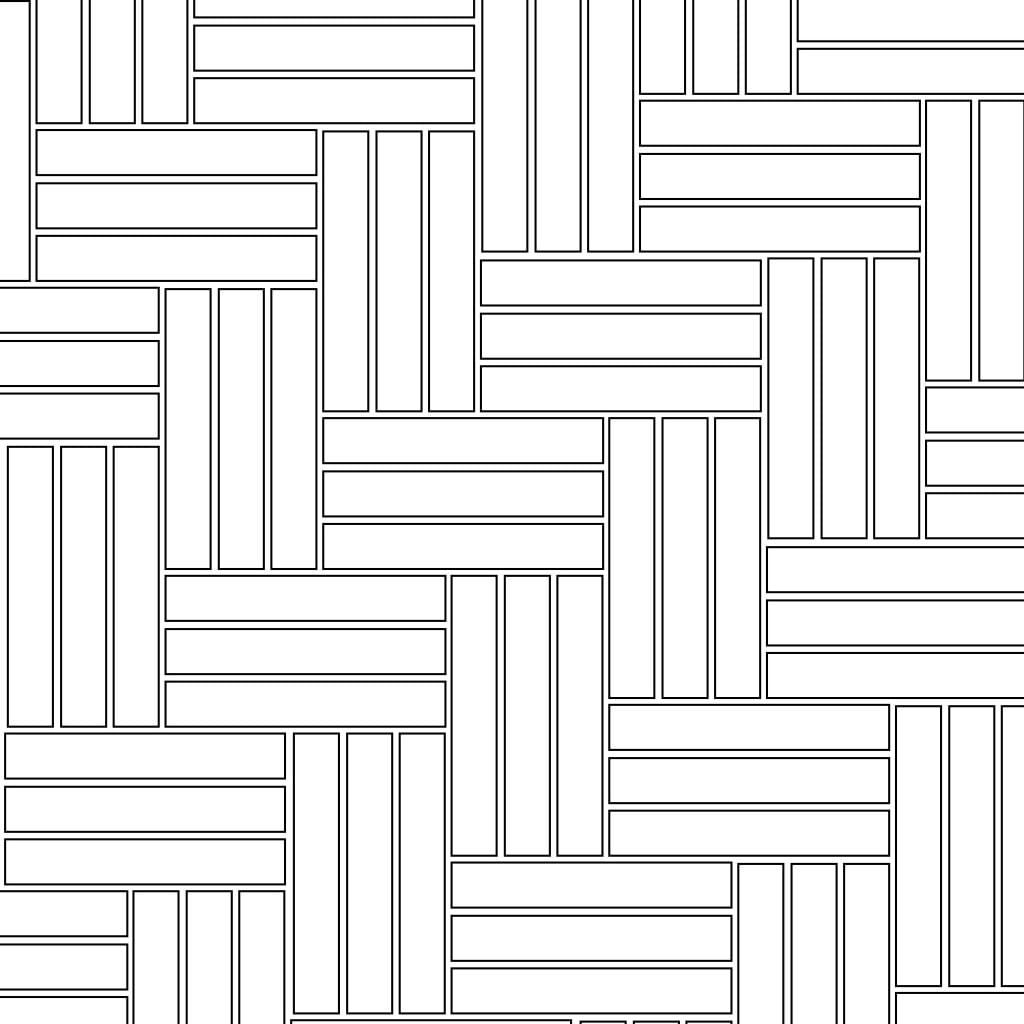 Master Bathroom Reno Final Tile Pattern