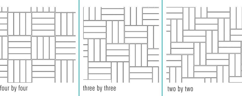 Master Bathroom Reno Tile Pattern Options