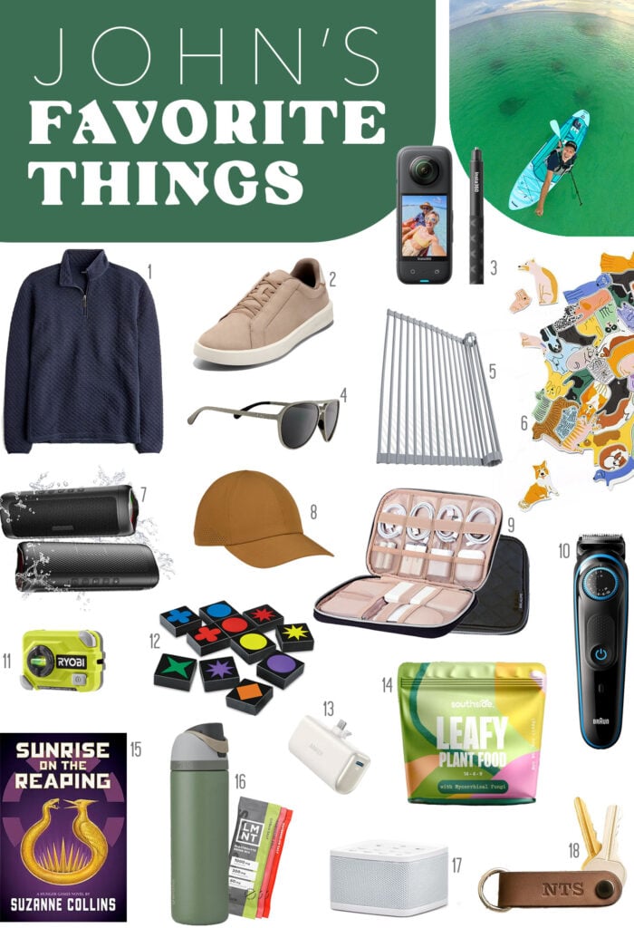 Moodboard Of Johns Favorite Things of 2025