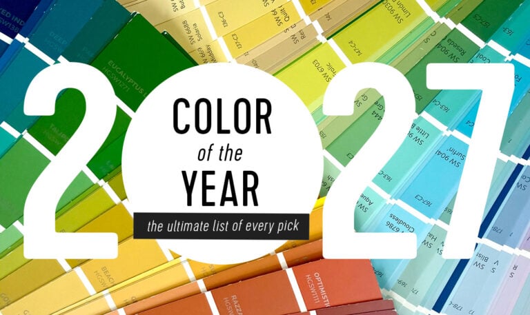 Every 2027 Color of the Year In One Place
